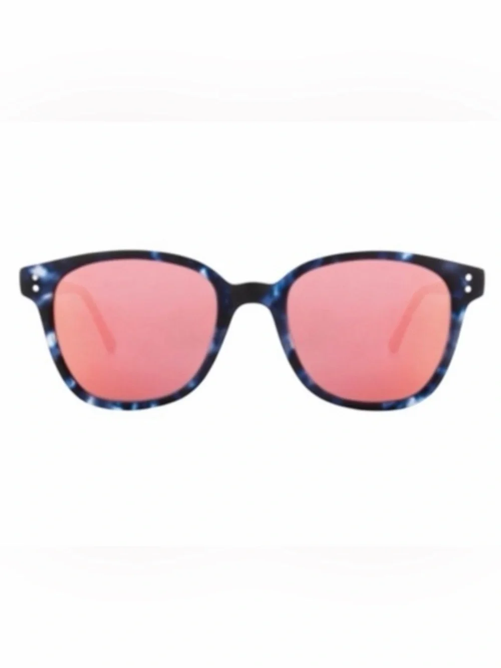 Komono Renee Sunglasses Matte Indigo Demi navy tortoise reflective